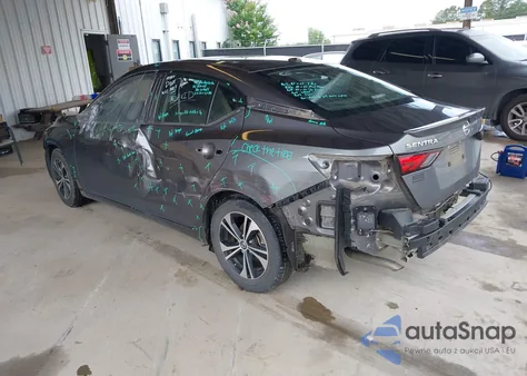 2021 Nissan Sentra Sv Xtronic Cvt из США, поврежденный, VIN 3N1AB8CV3MY258015